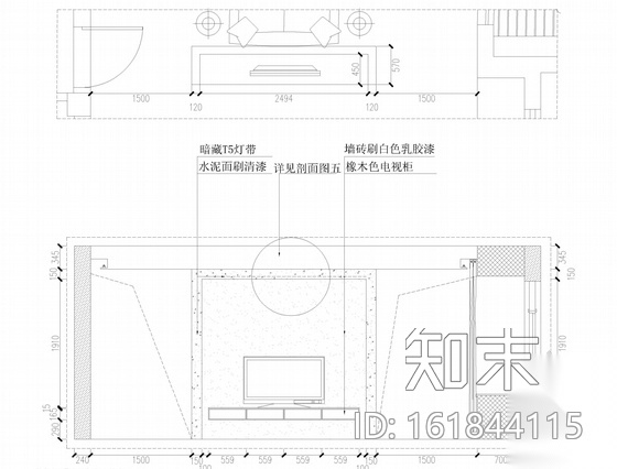 [江苏]扬州现代质朴三层别墅装修CAD施工图（含效果图）施工图下载【ID:161844115】