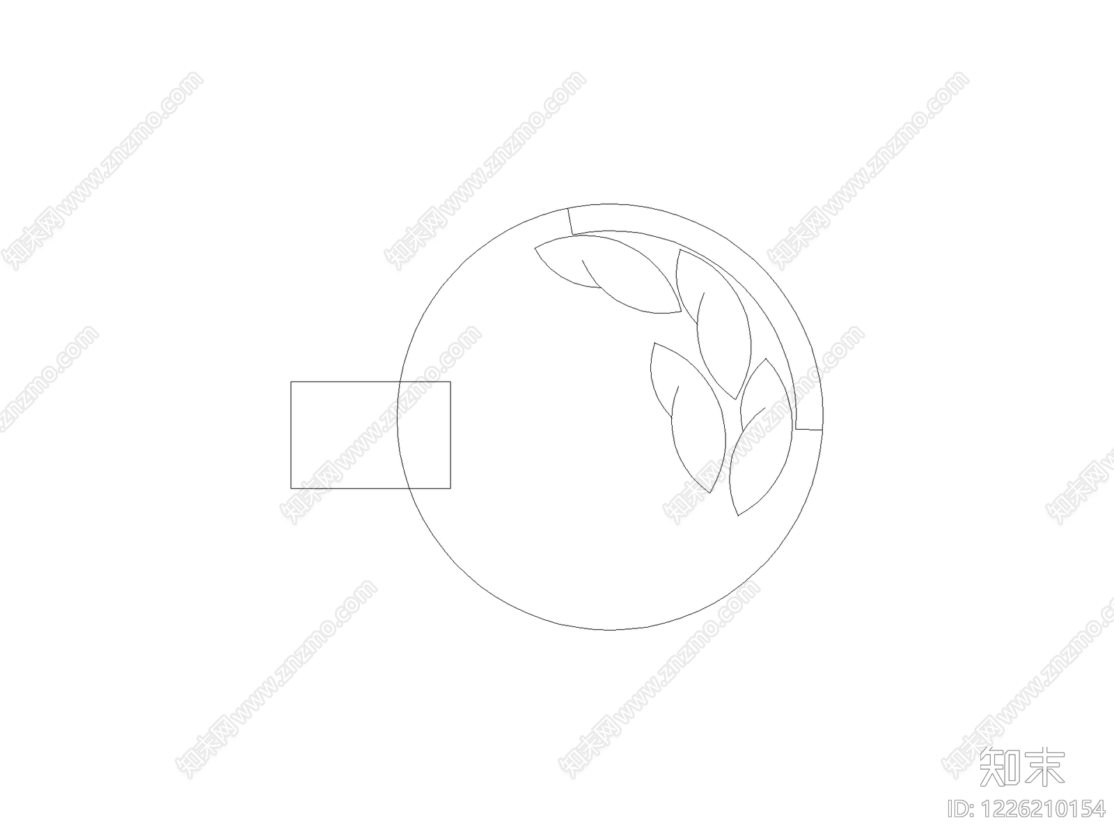 绿植CAD图纸
