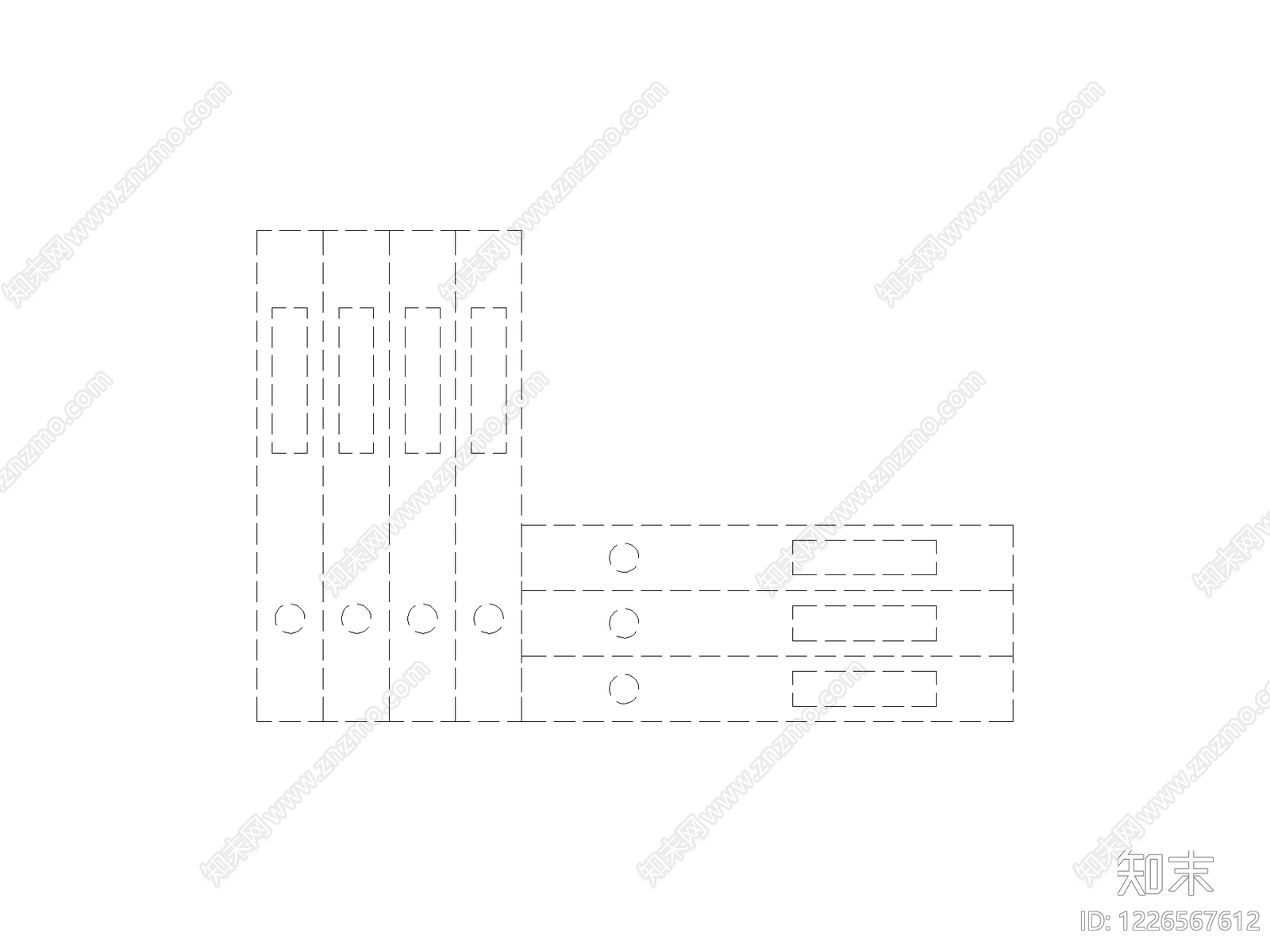 柜子CAD图纸