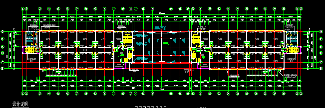 多层教学楼建筑全套完整施工图cad施工图下载【ID:167376116】