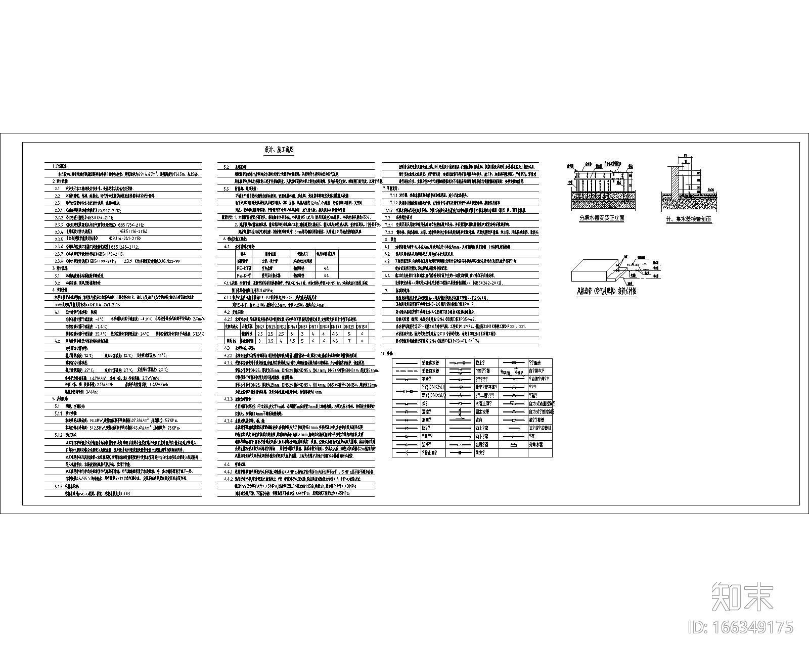 山西国际实验学校食堂采暖施工图下载【ID:166349175】