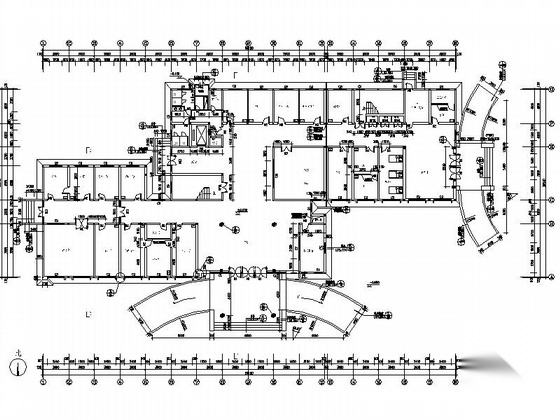 某五层专科医院建筑扩初图cad施工图下载【ID:165931150】