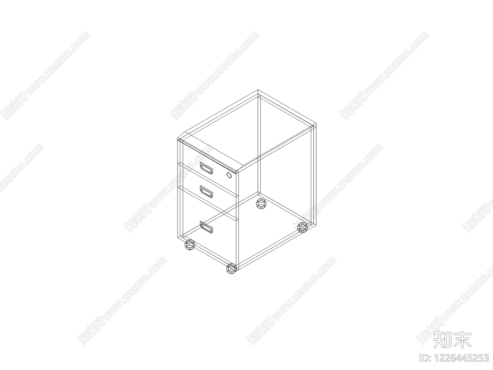 柜子cad施工图下载【ID:1226445253】