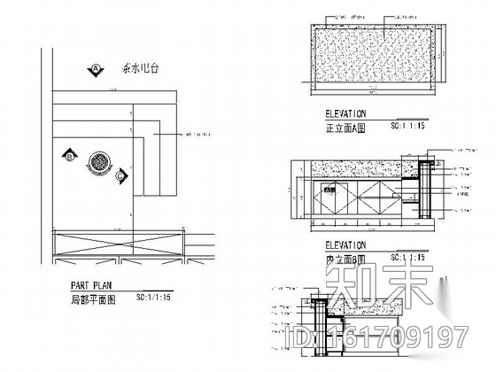 [成都]现代高档社区售楼部装修图cad施工图下载【ID:161709197】