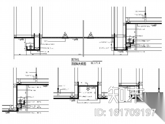 [成都]现代高档社区售楼部装修图cad施工图下载【ID:161709197】