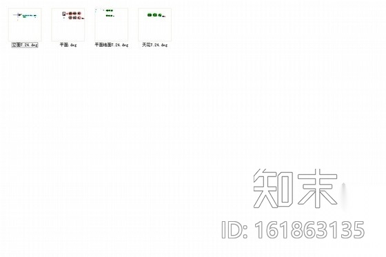 [山东]田园风格三层狩猎庄园别墅装修图施工图下载【ID:161863135】