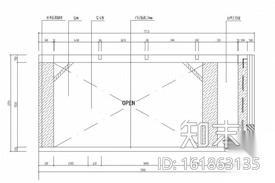 [山东]田园风格三层狩猎庄园别墅装修图施工图下载【ID:161863135】