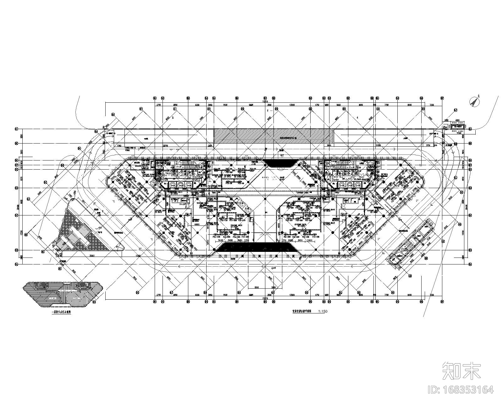 北京昌平区陈营村住宅配套商业暖通施工图施工图下载【ID:168353164】