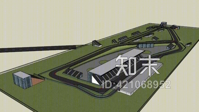 顶齿轮试验轨道V2SU模型下载【ID:421068952】