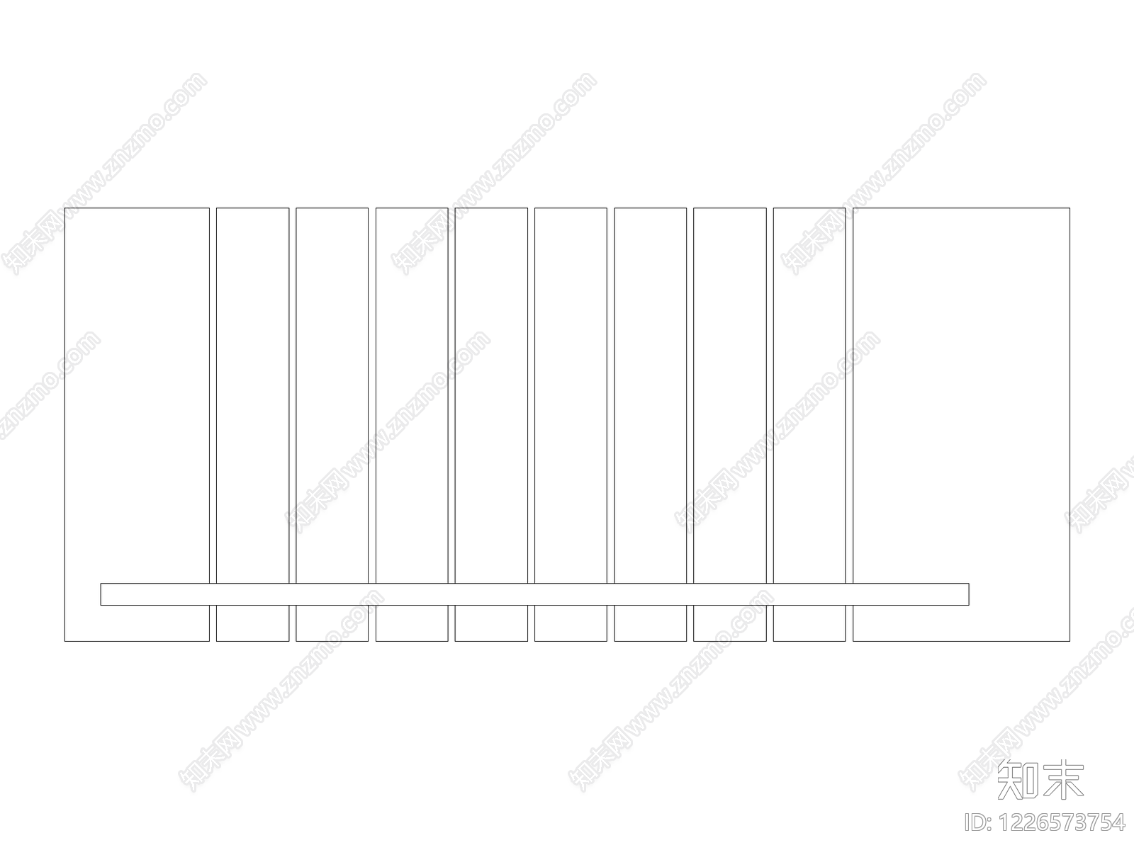 门cad施工图下载【ID:1226573754】