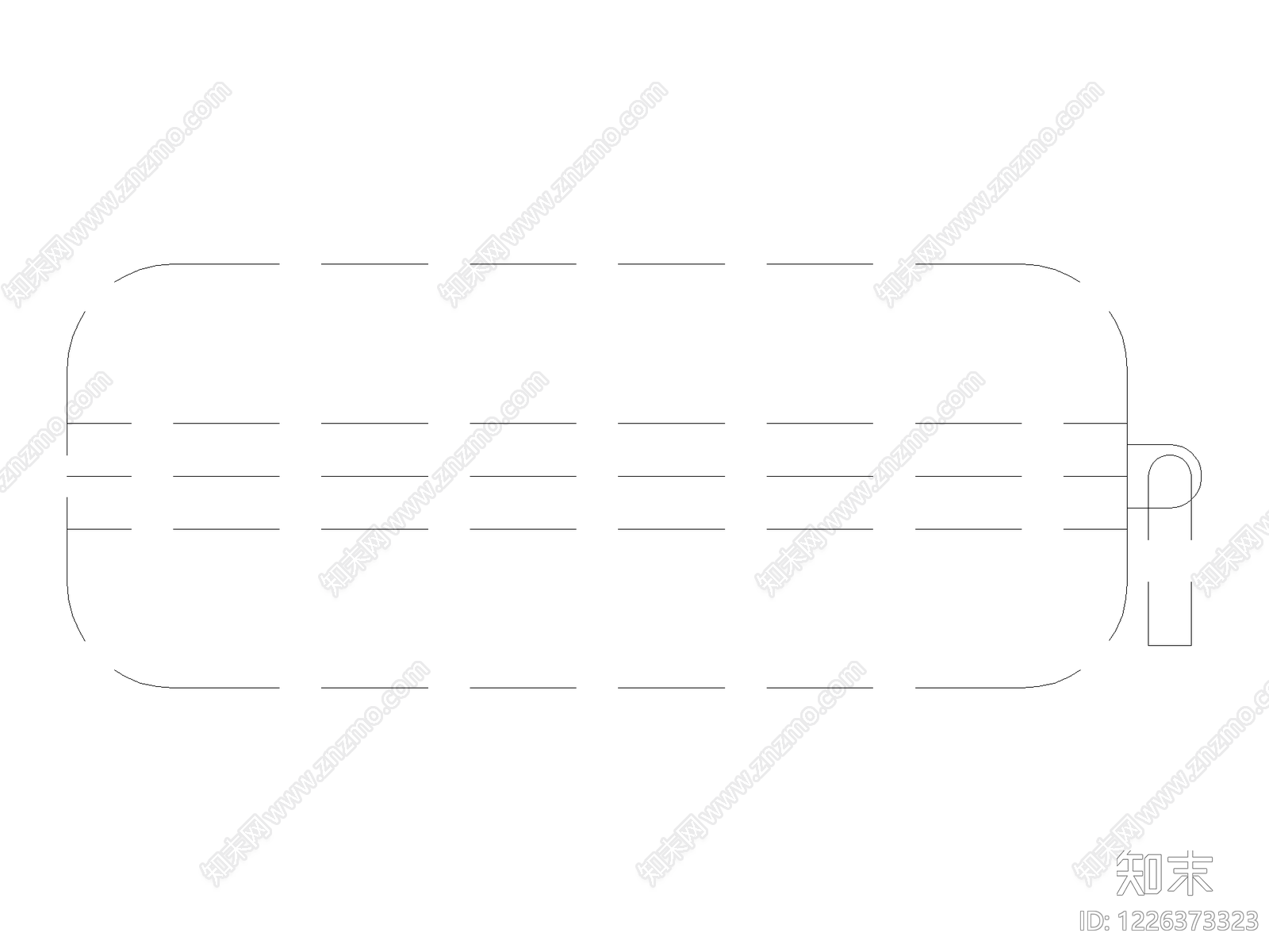 开关插座cad施工图下载【ID:1226373323】