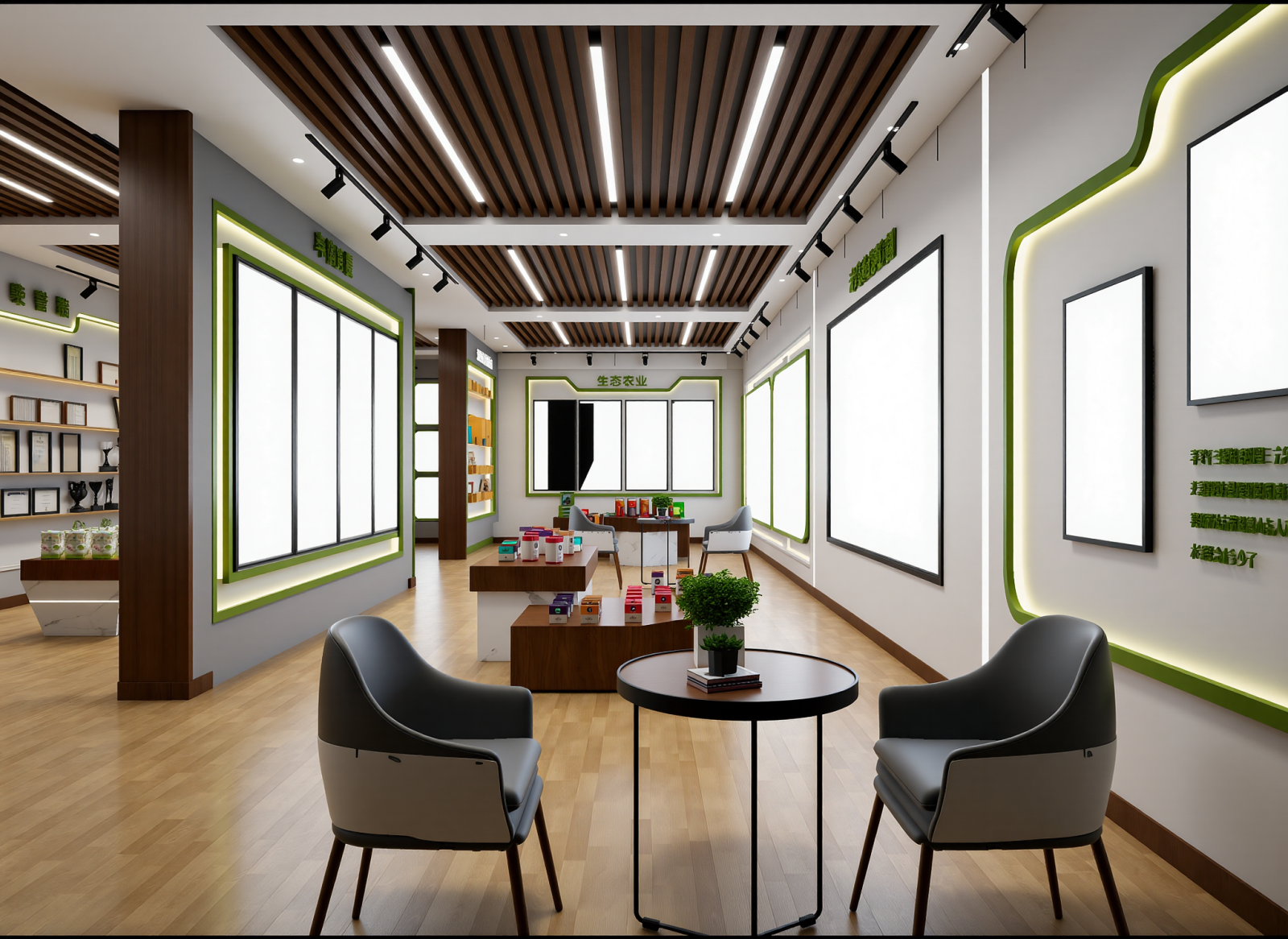 现代农业展厅3D模型下载【ID:1214777959】