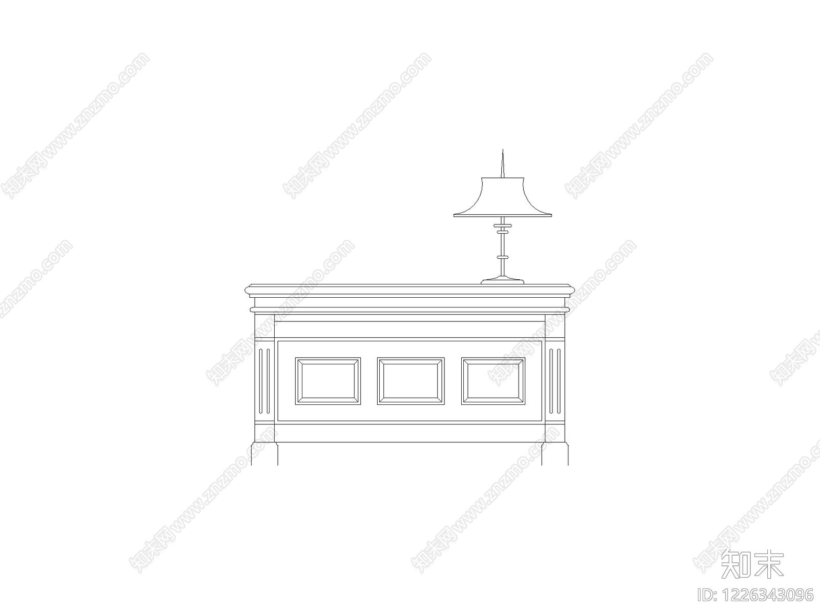柜子cad施工图下载【ID:1226343096】