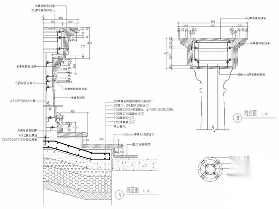 [杭州]欧洲经典宫廷园林风格尊贵居住区景观施工图（知名...cad施工图下载【ID:161084100】