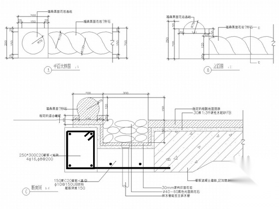 [杭州]欧洲经典宫廷园林风格尊贵居住区景观施工图（知名...cad施工图下载【ID:161084100】