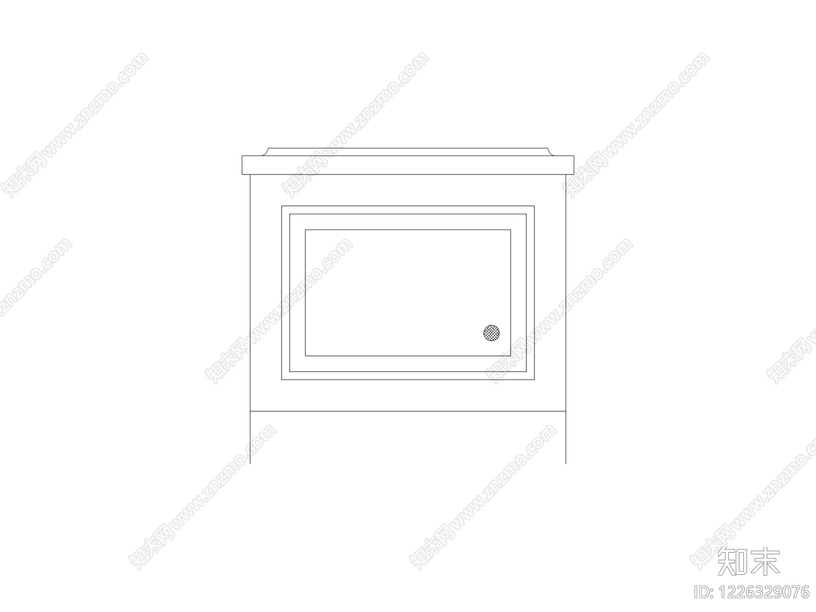 柜子cad施工图下载【ID:1226329076】