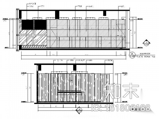 [重庆]国际现代风格办公楼装修图（含效果）cad施工图下载【ID:161806188】