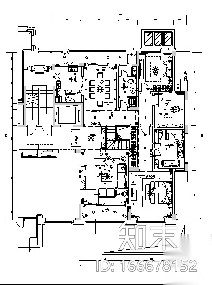 [浙江]邱德光西溪诚园知敬苑项目GY下跃户型施工图cad施工图下载【ID:166678152】