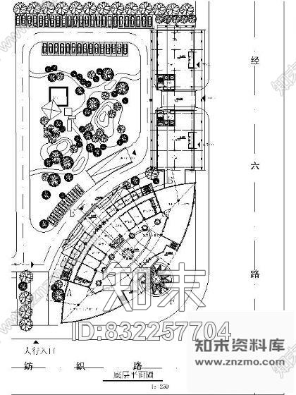 图块/节点某大酒店平面设计方案cad施工图下载【ID:832257704】