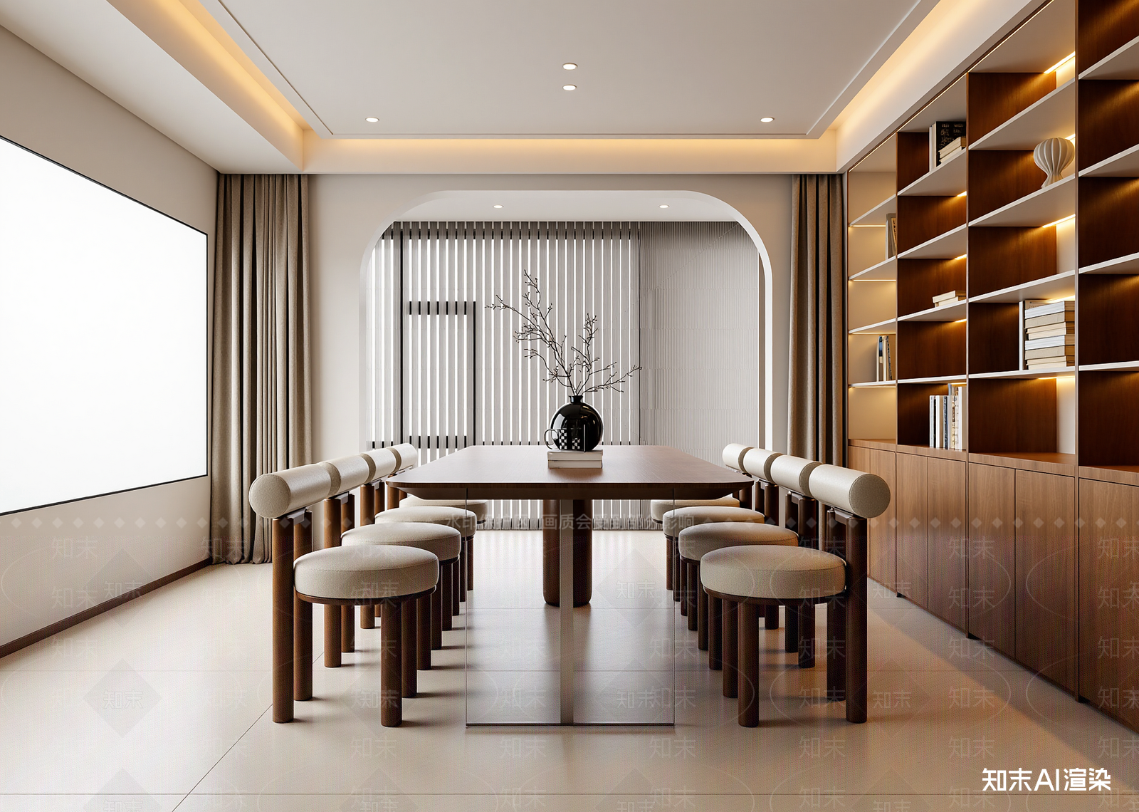 现代家居餐厅3D模型下载【ID:1215089762】