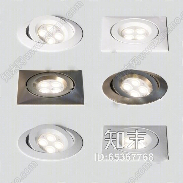 射灯3D模型下载【ID:65367768】