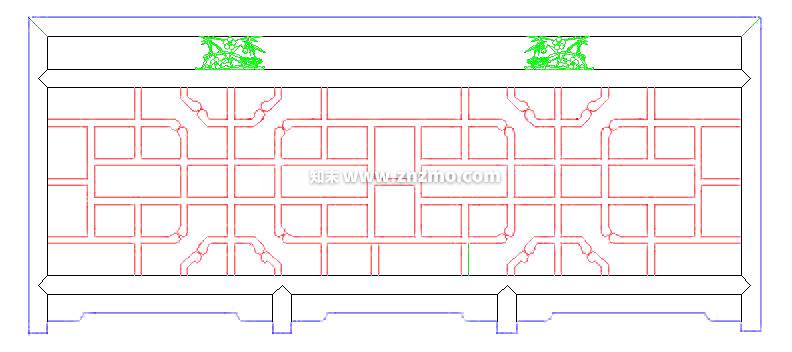 栏杆施工图下载【ID:178769180】