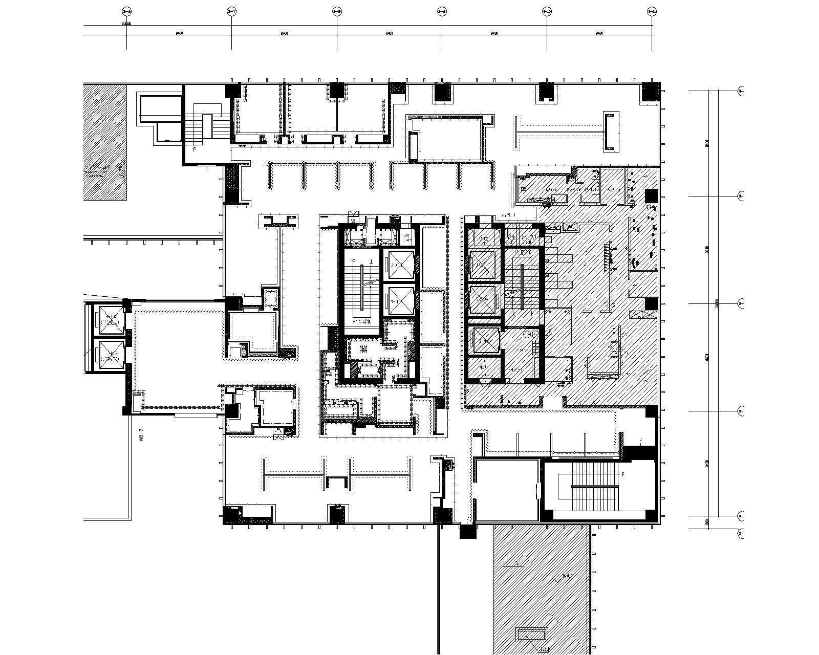 湖南海底捞火锅餐厅长沙华创国际广场店室内装修CAD施工图+效果图+材料表施工图下载【ID:1131206515】