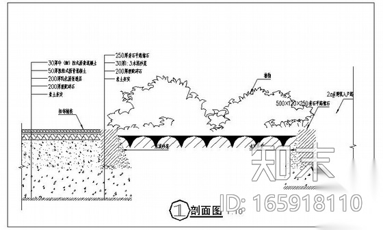 杭州工业园样板房区景观设计施工图cad施工图下载【ID:165918110】