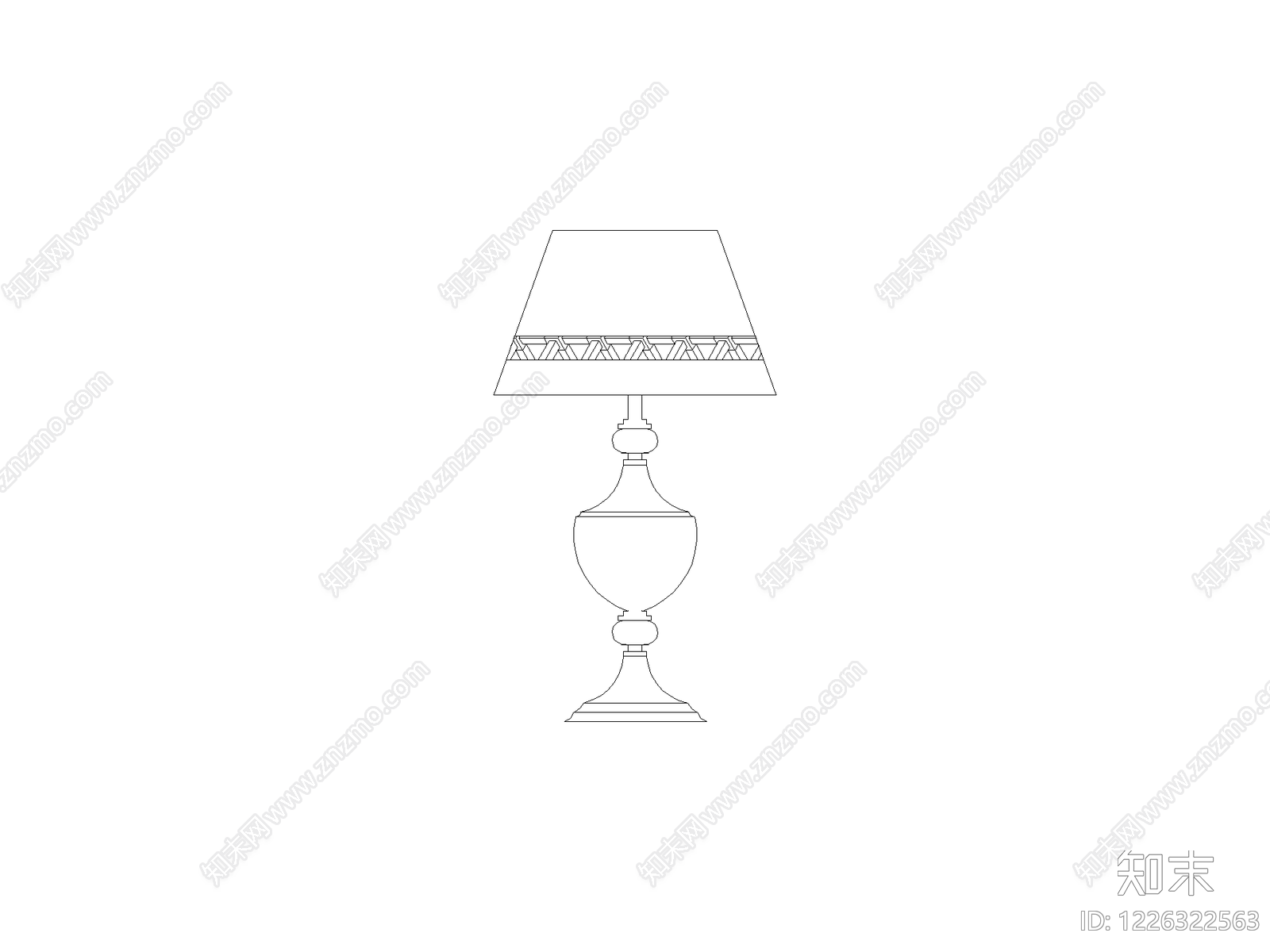 灯具图块cad施工图下载【ID:1226322563】