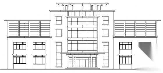 小型办公楼施工图施工图下载【ID:151401153】