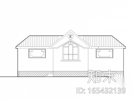公共卫生间厕所建筑cad施工图下载【ID:165432139】