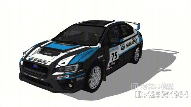 2015斯巴鲁翼豹WRXSU模型下载【ID:425051934】