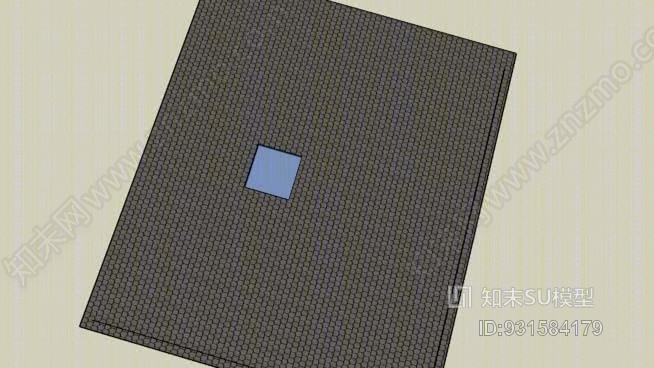 天窗基础建筑SU模型下载【ID:931584179】
