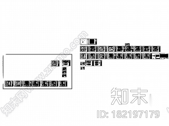 [江西]温馨复式室内装修图施工图下载【ID:182197179】