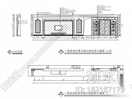 [江西]温馨复式室内装修图施工图下载【ID:182197179】