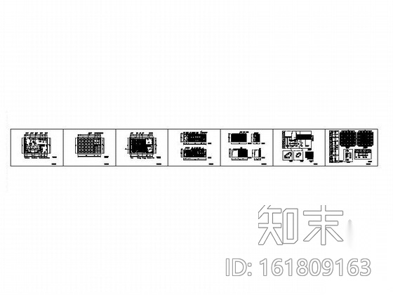 [北京]娱乐会所时尚KTV包间装修图cad施工图下载【ID:161809163】