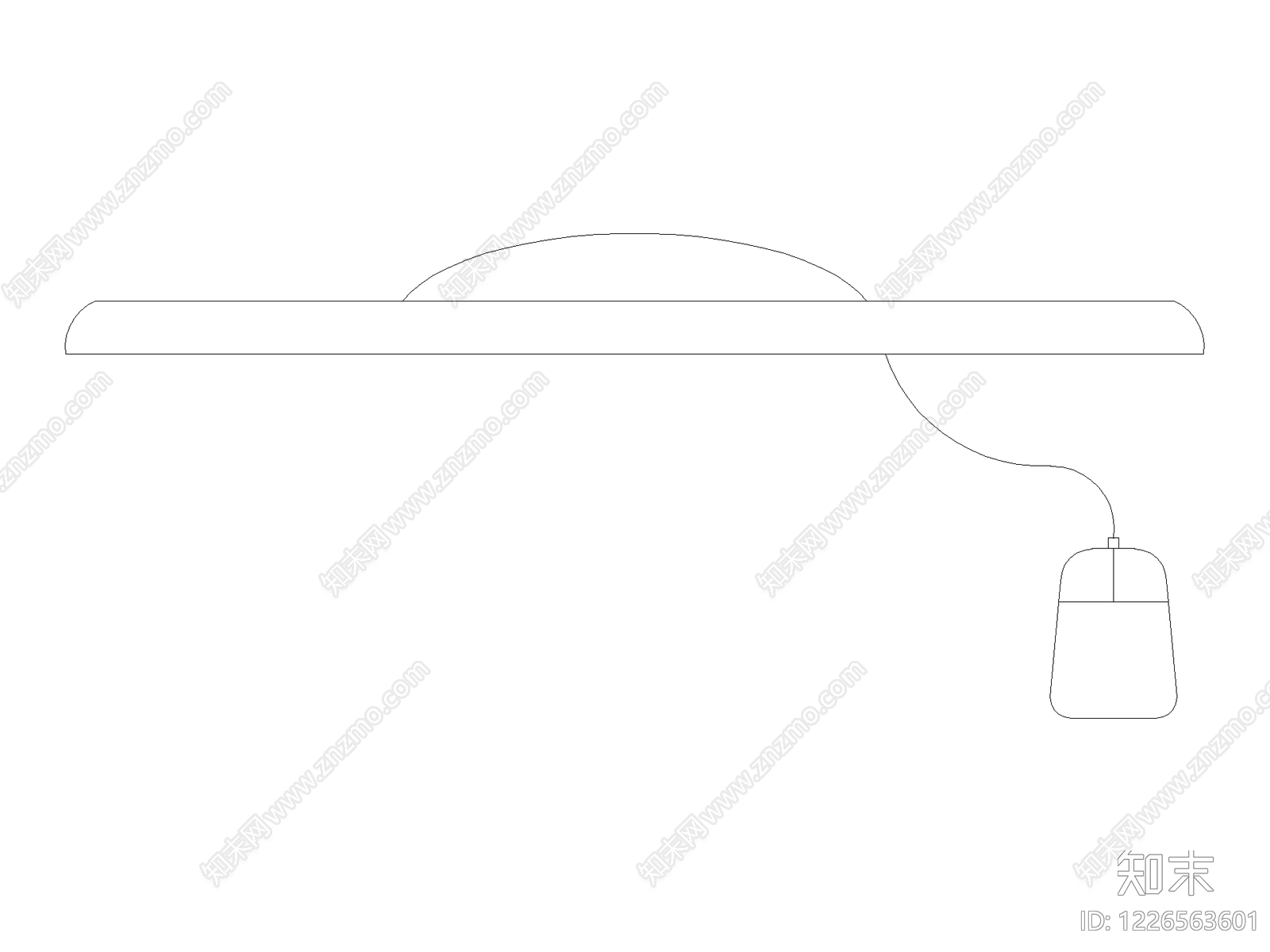 桌子cad施工图下载【ID:1226563601】