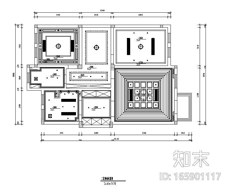 [江苏]罗托鲁拉小镇别墅设计施工图（附效果图）cad施工图下载【ID:165901117】