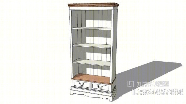 图书馆lÉontine，房子的世界。参考文献：146951，价格：299,90欧元SU模型下载【ID:924657686】