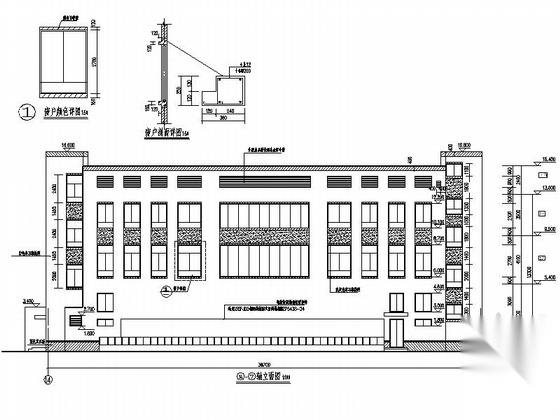 [浙江]现代风格派出所及法庭建筑施工图（2015年07月图纸...施工图下载【ID:160731115】