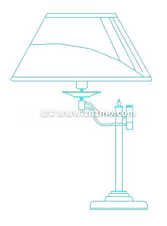 台灯cad施工图下载【ID:175451170】