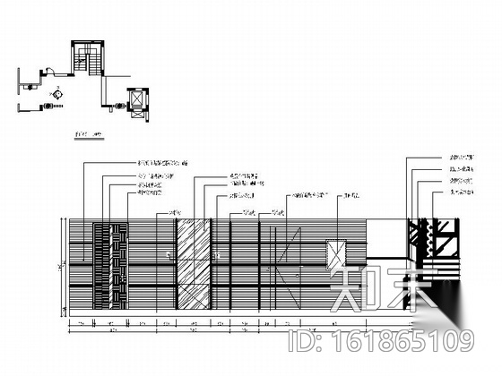 [深圳]豪华三层别墅新中式风格装修图（含效果图）cad施工图下载【ID:161865109】