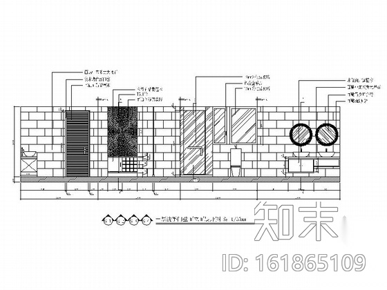 [深圳]豪华三层别墅新中式风格装修图（含效果图）cad施工图下载【ID:161865109】