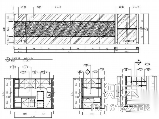 [北京]某大厦办公空间装修图（含效果）cad施工图下载【ID:161822142】