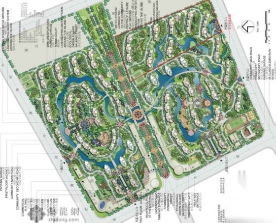 [上海]小区景观方案设计施工图下载【ID:161109177】