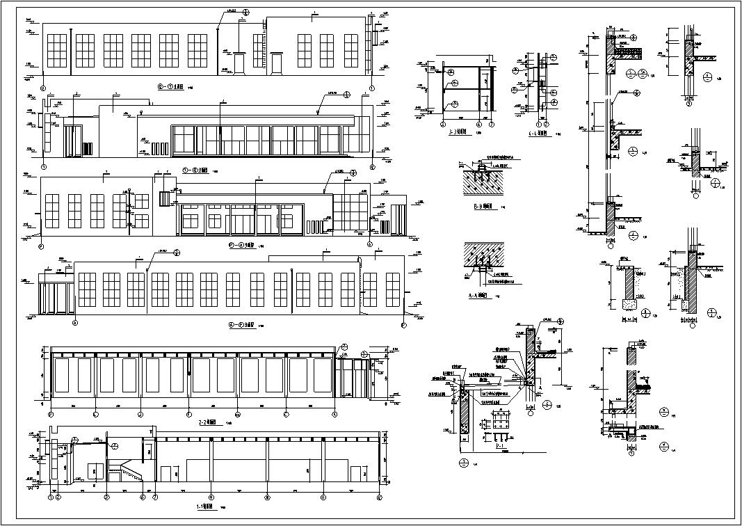 某职工食堂建筑设计方案初设图CADcad施工图下载【ID:167647141】