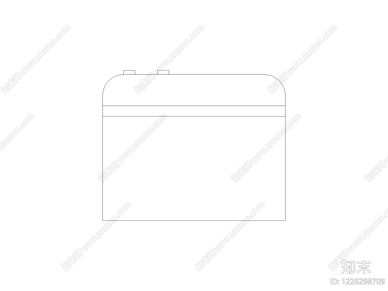 室内装修模块平面图cad施工图下载【ID:1226298709】
