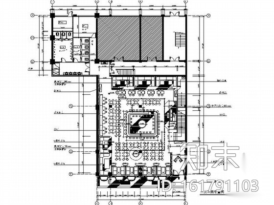 [浙江]SOHO酒吧室内装修图施工图下载【ID:161791103】