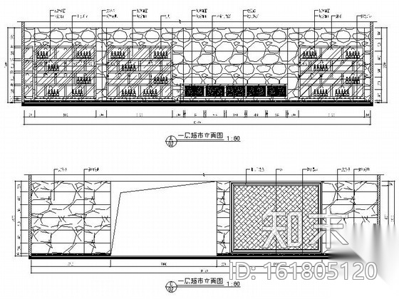 [江苏]高档时尚现代酷旋风KTV室内设计装修施工图施工图下载【ID:161805120】