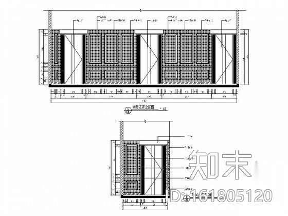 [江苏]高档时尚现代酷旋风KTV室内设计装修施工图施工图下载【ID:161805120】